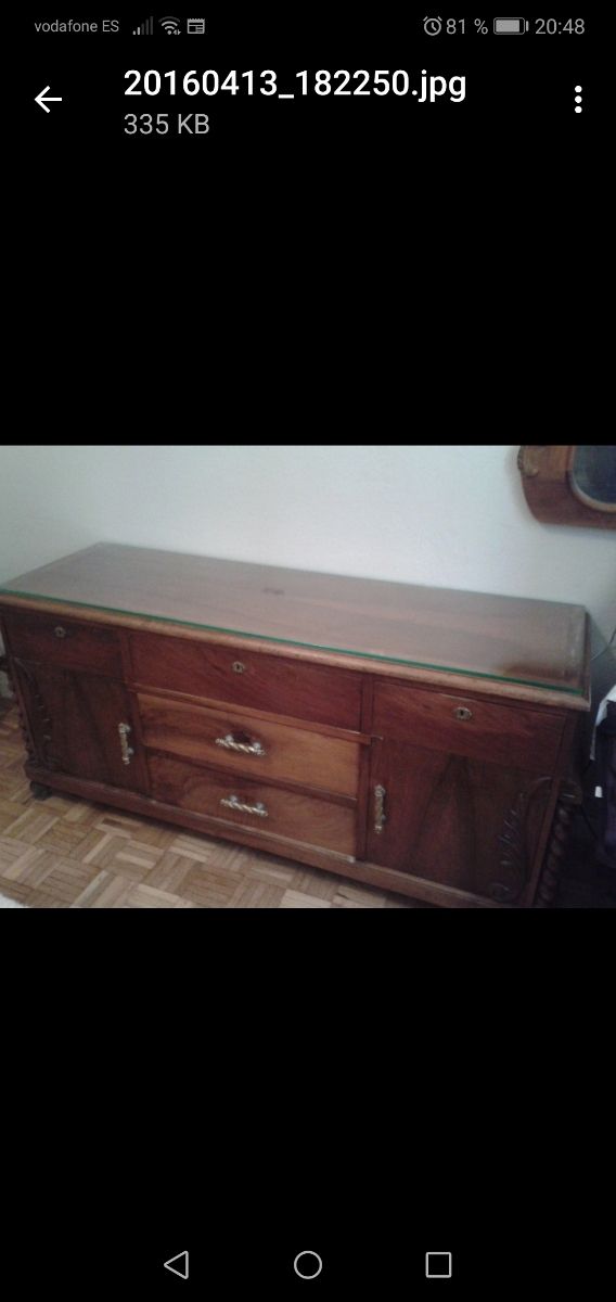 Tocador nogal