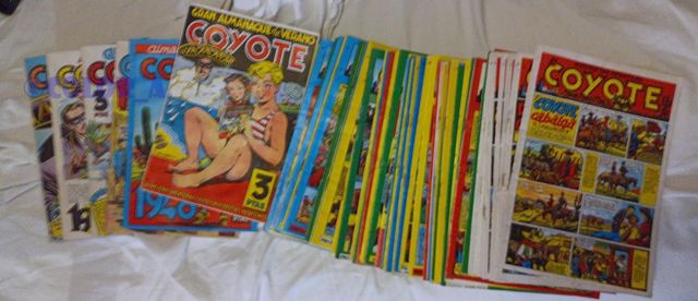 Comic EL COYOTE 79 ejemplares.