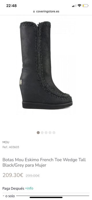 Botas altas MOU ESKIMO de segunda mano por 90 EUR en Madrid en WALLAPOP