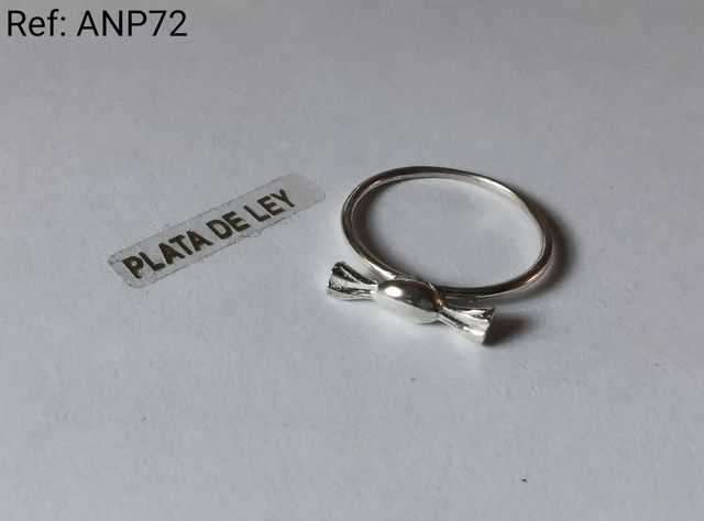 Anillo Caramelo Plata