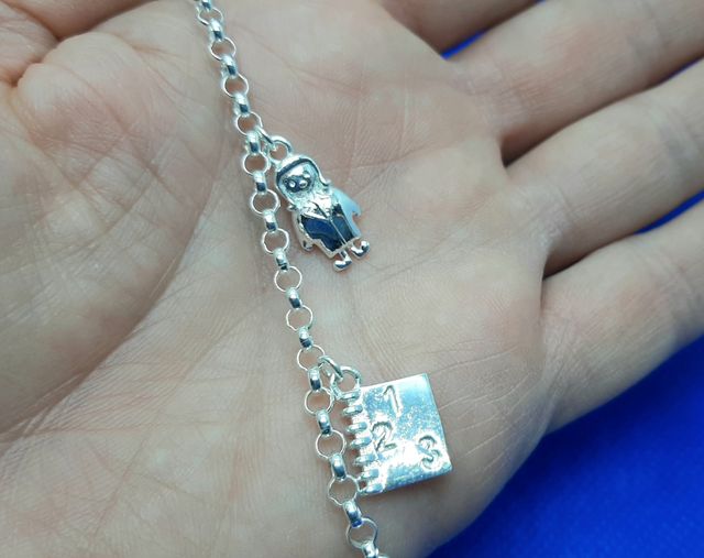 PULSERA PROFESORA DE PLATA