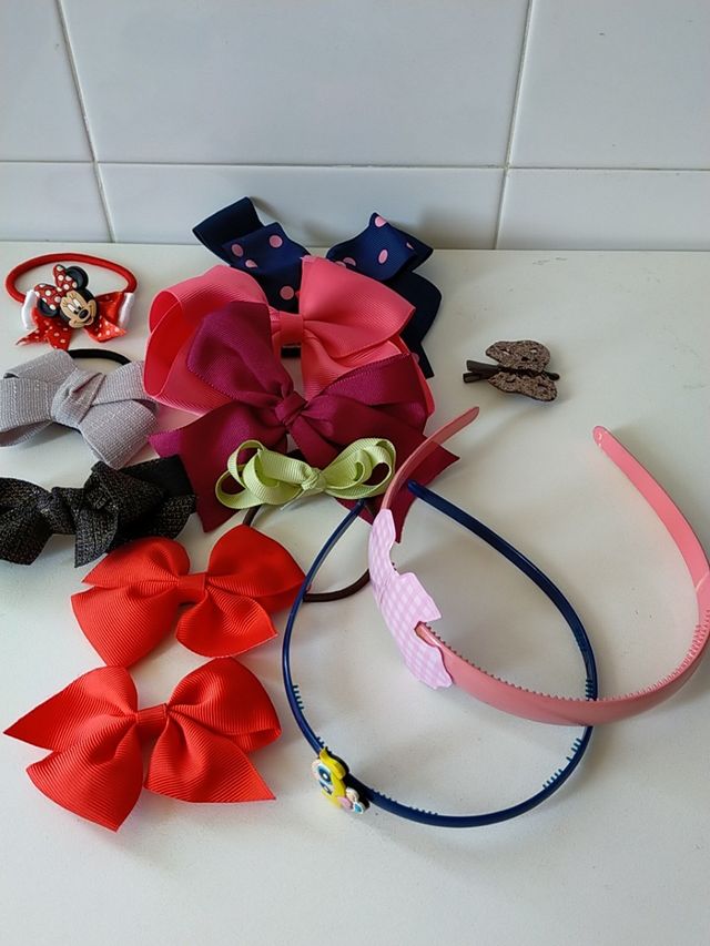 lote accesorios para el pelo