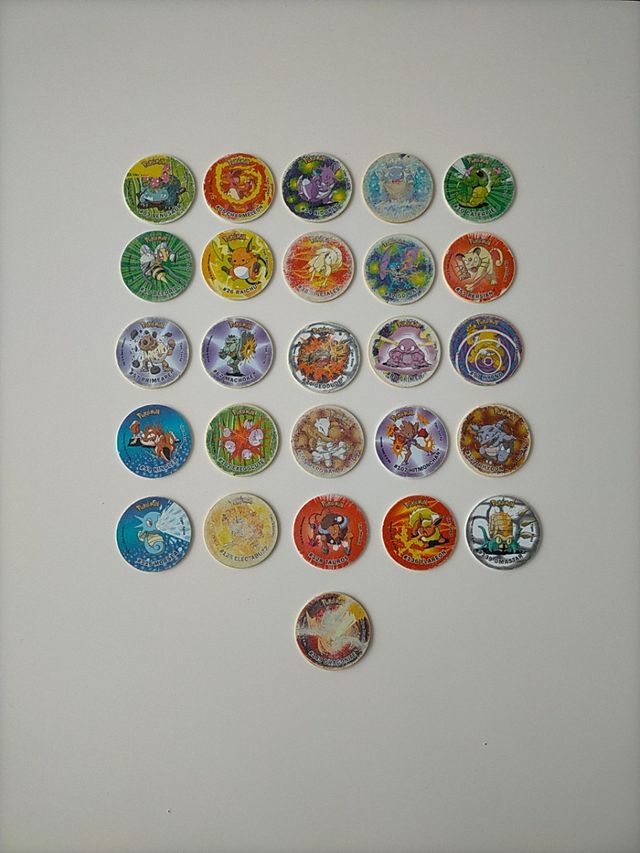 26 Tazos POKEMON ATTACK