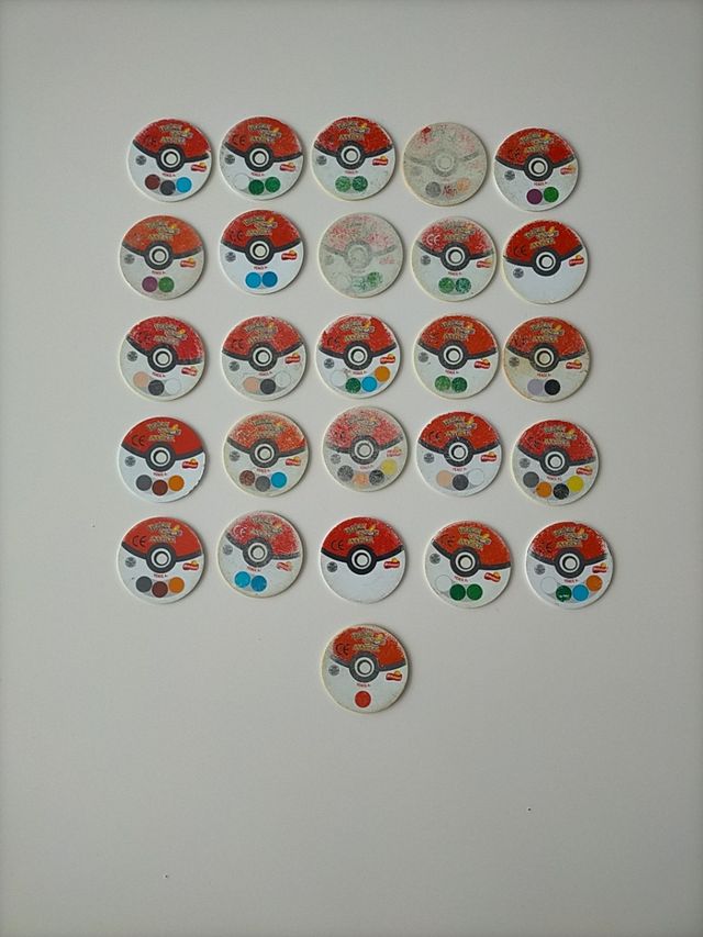 26 Tazos POKEMON ATTACK