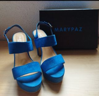 Sandalias plataforma MARYPAZ de segunda mano por 9 EUR en Azuqueca de  Henares en WALLAPOP