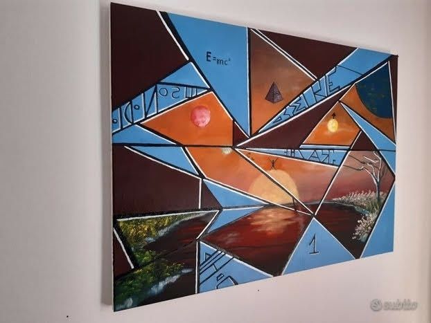 Quadro astratto geometrico possibilista