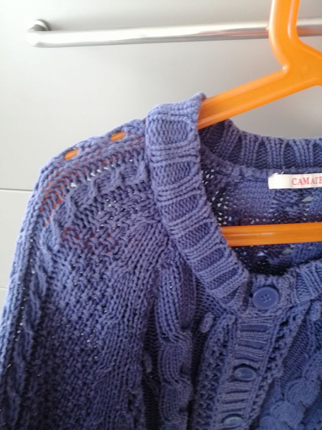 Cardigan donna in cotone Camaieu