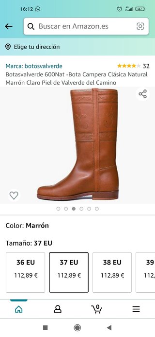 Botas camperas rocieras 39 de segunda mano por 40 EUR en Córdoba en WALLAPOP