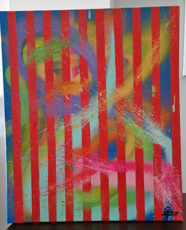 Cuadro abstracto 60x50 cm