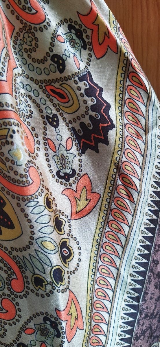 Vestido ibicenco de rayón, adlib a estrenar