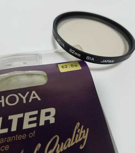 (Nuevo) Ø 62mm 81A Hoya