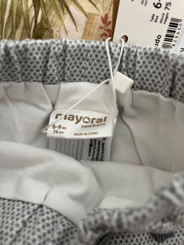 Pantalón bebé Mayoral 9 meses nuevo