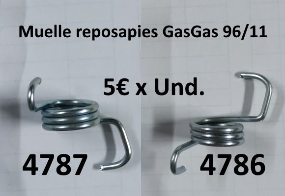 Estriberas Gas-Gas juego 96 a 06 / 5061