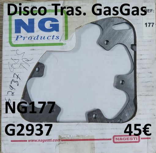 Estriberas Gas-Gas juego 96 a 06 / 5061