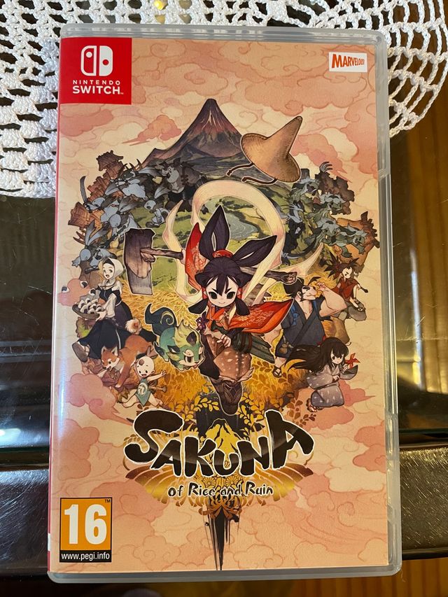 Videojuego sakuna nintendo switch