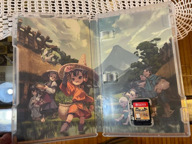 Videojuego sakuna nintendo switch