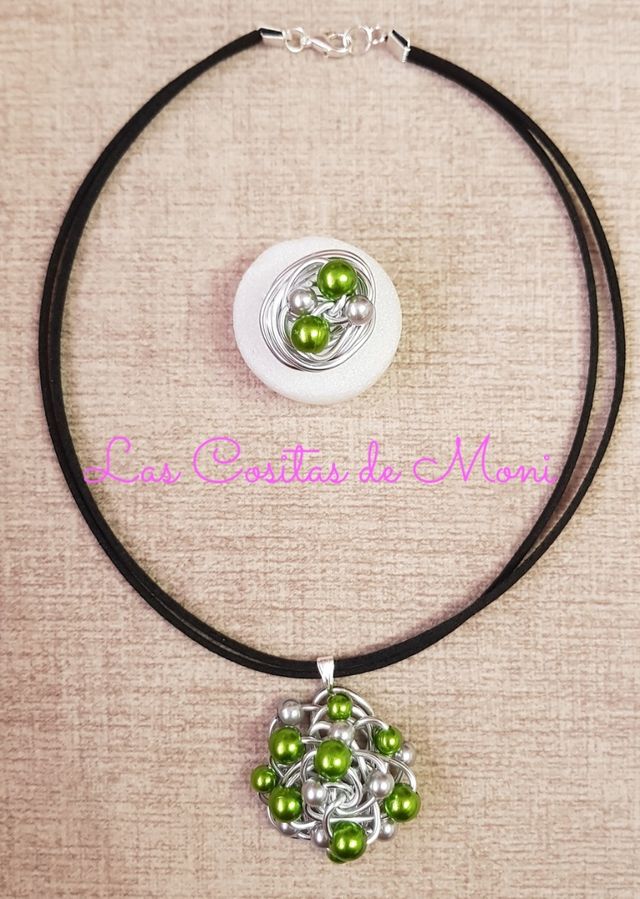 Conjunto bolas verdes