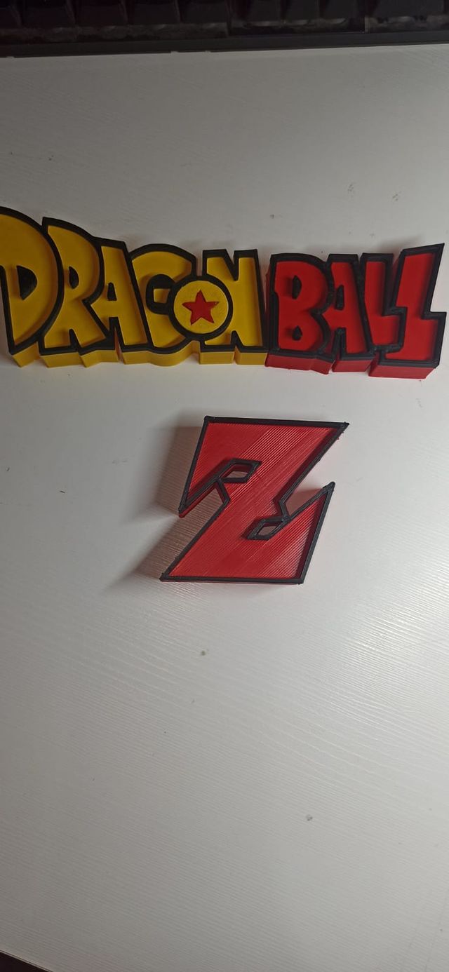 Letrero Dragon Ball Z