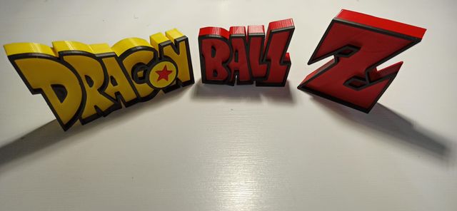 Letrero Dragon Ball Z