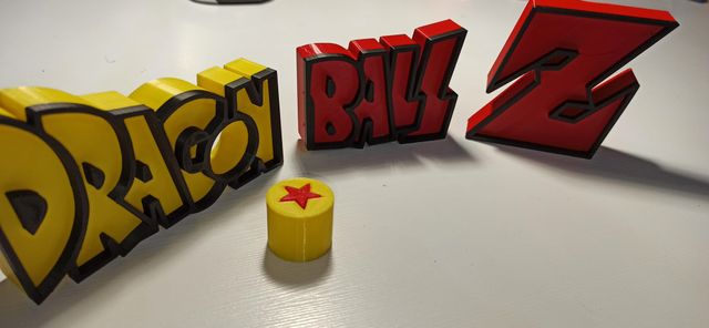 Letrero Dragon Ball Z