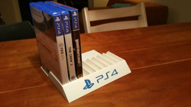 Organizador de videojuegos PS4