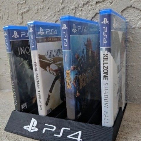 Organizador de videojuegos PS4