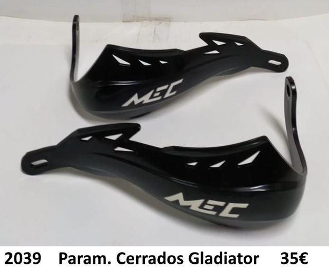 Paramanos Cerrados Gladiator Negros / 2039