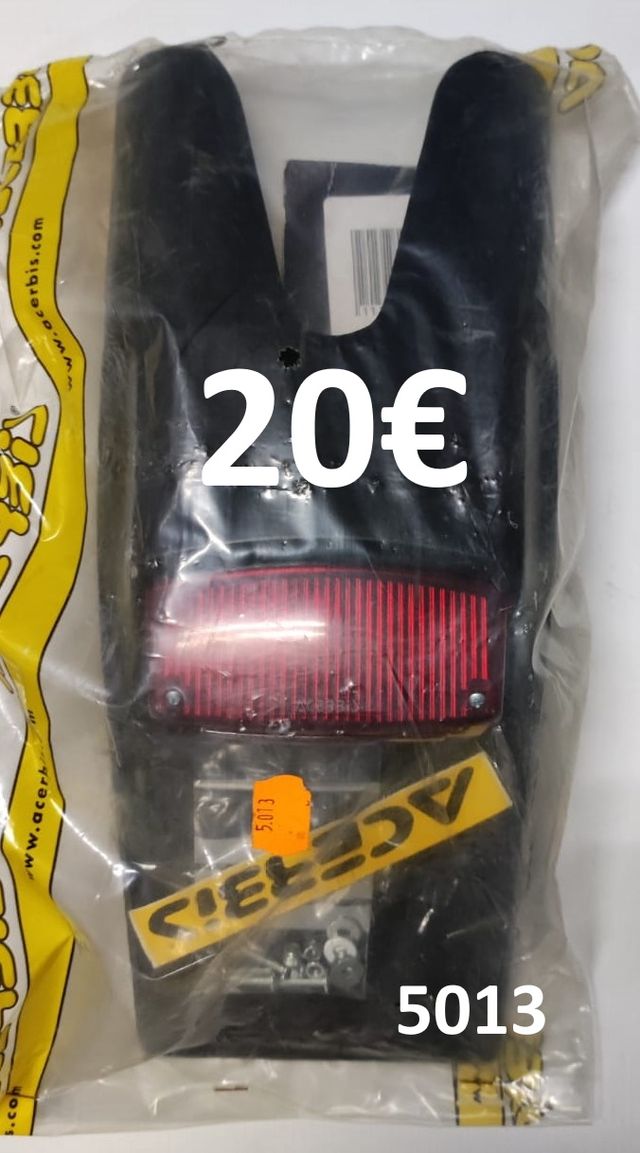 Portafaros y PortamatriculaMoto de Enduro / X44 BP