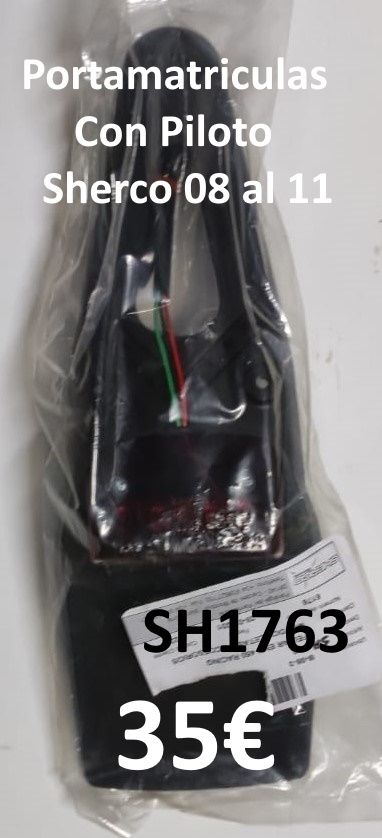 Portafaros y PortamatriculaMoto de Enduro / X44 BP