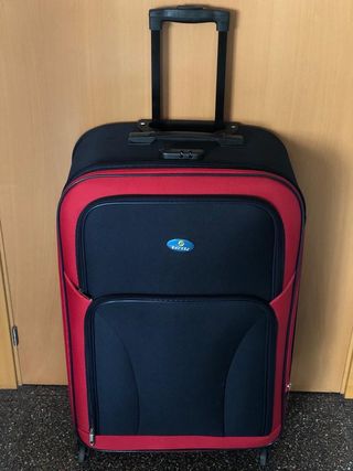 Maleta viaje de tela de segunda mano por 15 EUR en Barcelona en WALLAPOP
