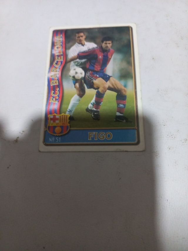 cromo luis figo temporada 96/97