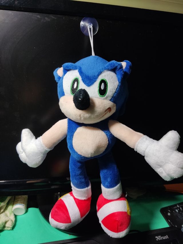 PELUCHE SONIC CON VENTOSA