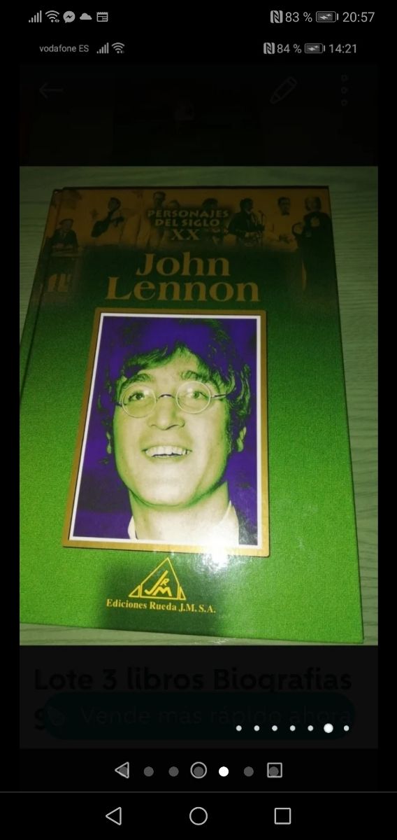 Enciclopedia 3 tomos Biografias Siglo XX