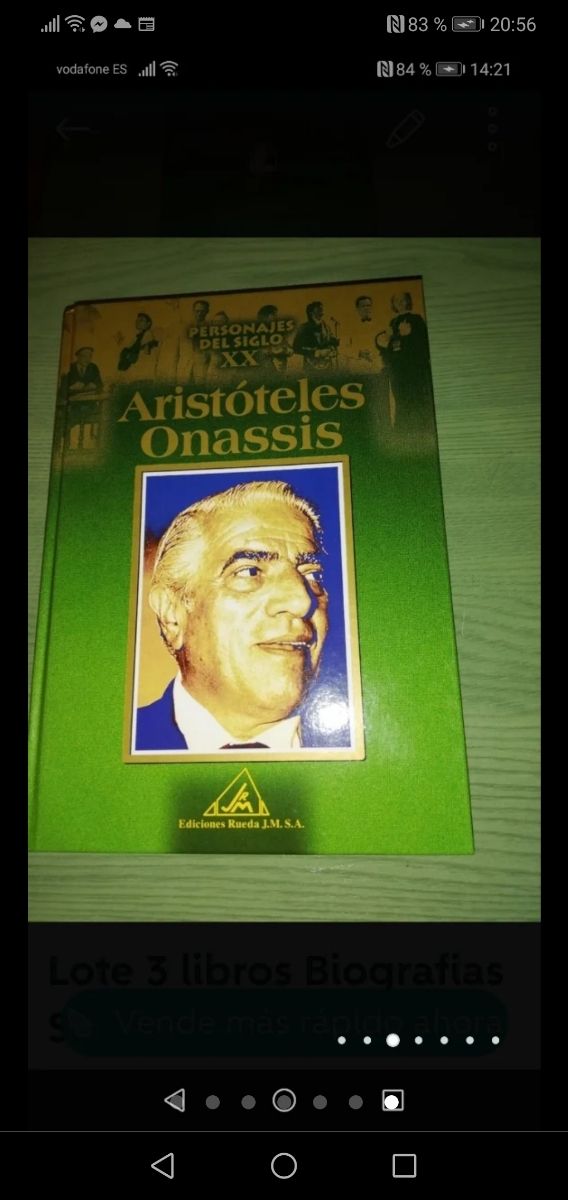 Enciclopedia 3 tomos Biografias Siglo XX