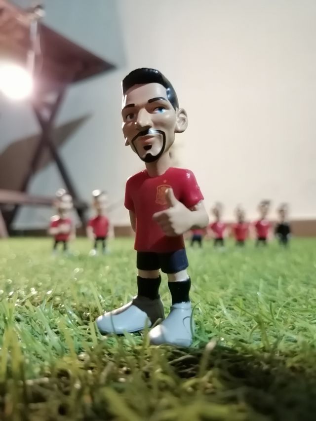 Figurine della squadra nazionale Spagnola
