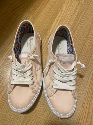 Zapatillas Pepe Jeans Rosas de segunda mano por 15 EUR en Loeches en  WALLAPOP