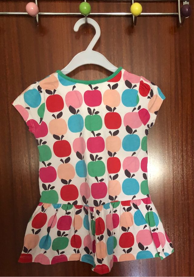 Vestido de manga corta