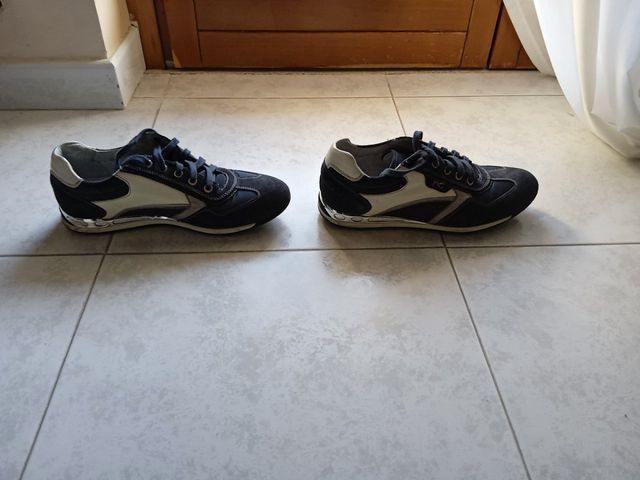 scarpe uomo nero giardini tag.41