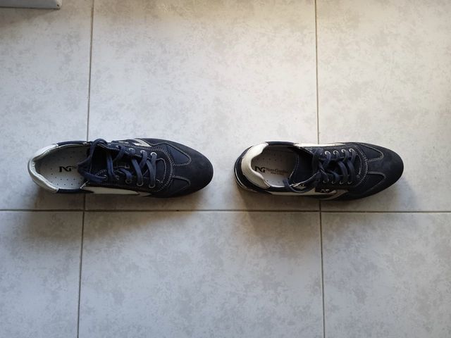 scarpe uomo nero giardini tag.41