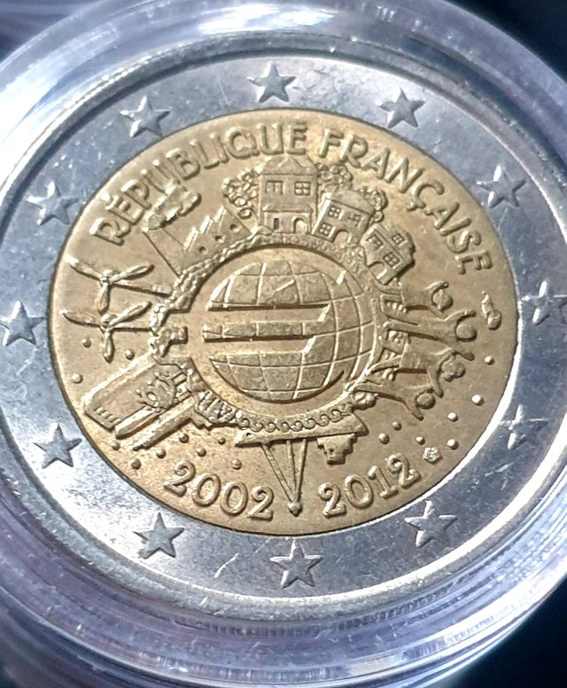 Moneta da 2€ - 10° anniversario dell'Euro
