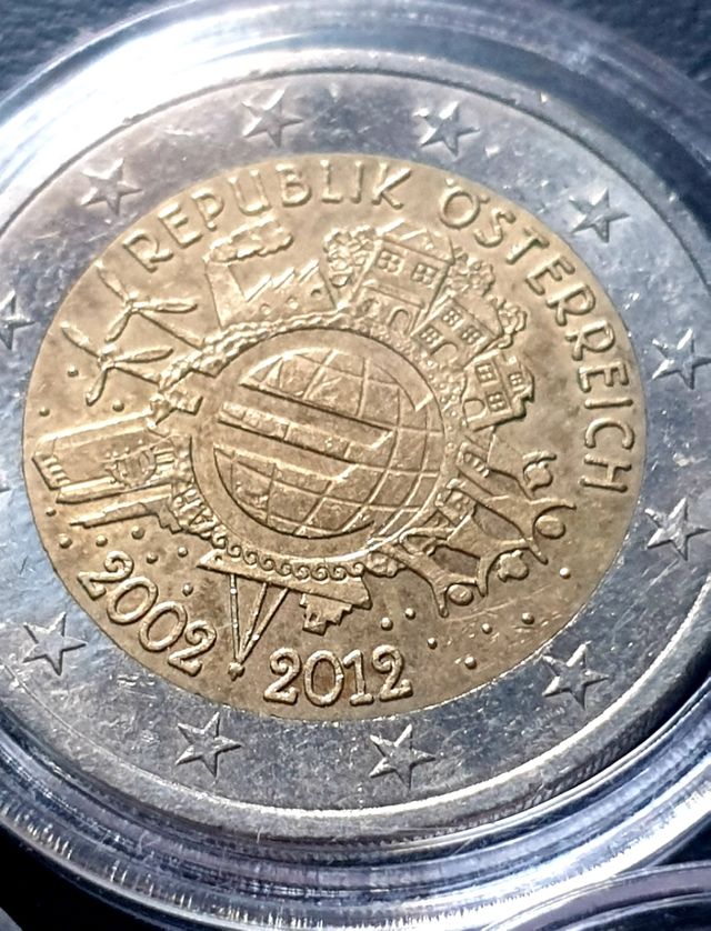 Moneta da 2€ - 10° anniversario dell'Euro