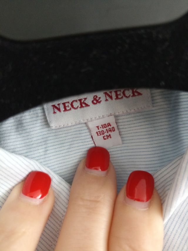 Camisa Neck Neck 10 años