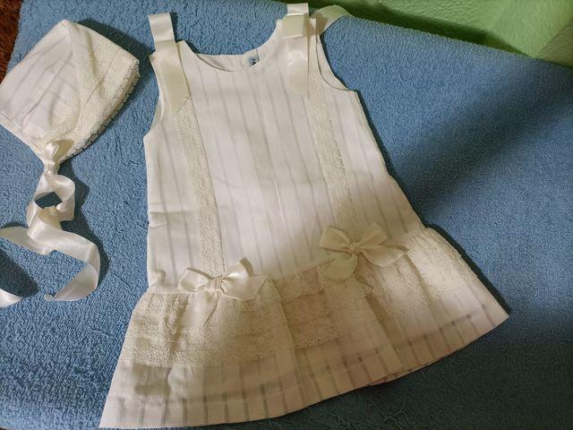 vestido ceremonia bebe