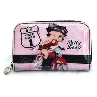 Cartera Monedero Betty Boop Rosa de segunda mano por 10 EUR en Málaga en  WALLAPOP