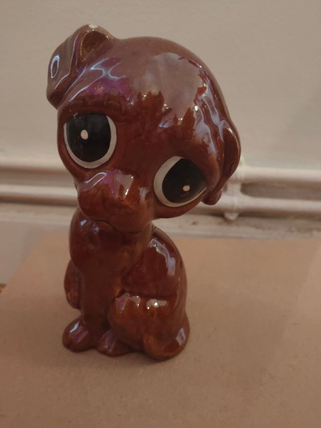 figura perrito nueva porcelana 