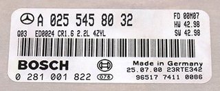Centralita Motor  0281001822  0 281 001822