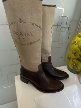 Botines Prada de segunda mano en WALLAPOP