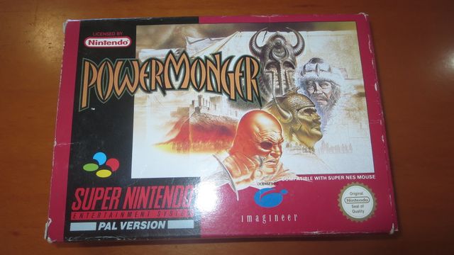 Powermonger SNES Super Nintendo EUR