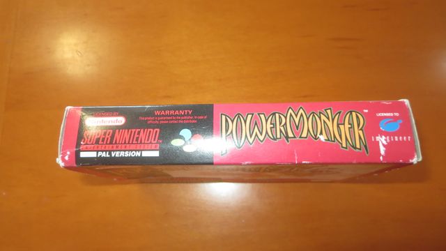 Powermonger SNES Super Nintendo EUR