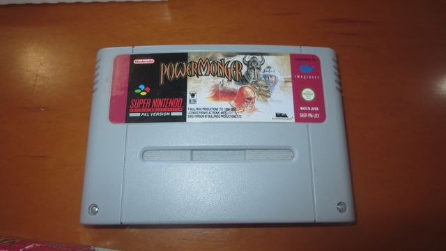 Powermonger SNES Super Nintendo EUR
